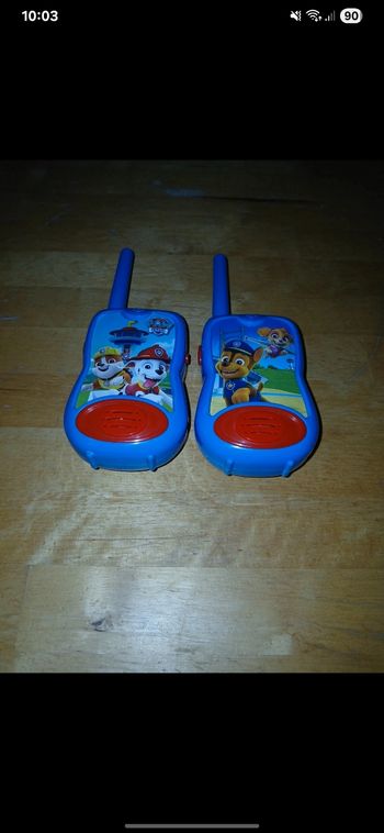 Talkies-walkies Pat Patrouille