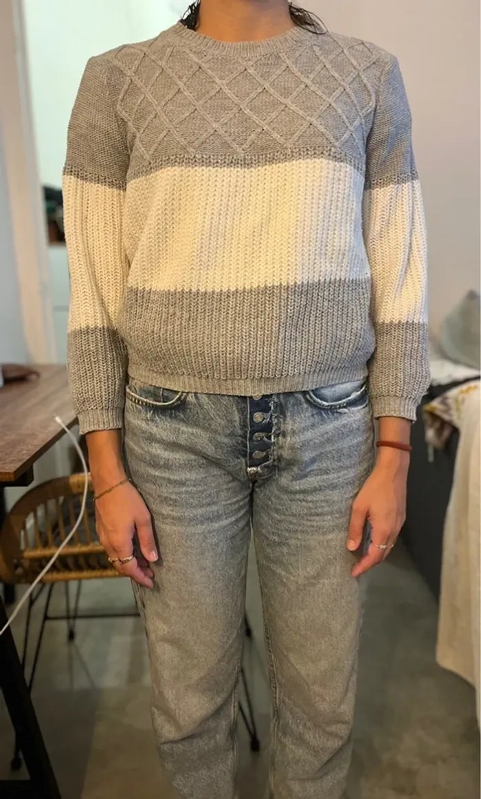 Pull rayé - photo numéro 2
