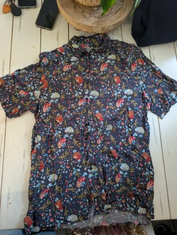 Chemise à manches courtes homme Zaza