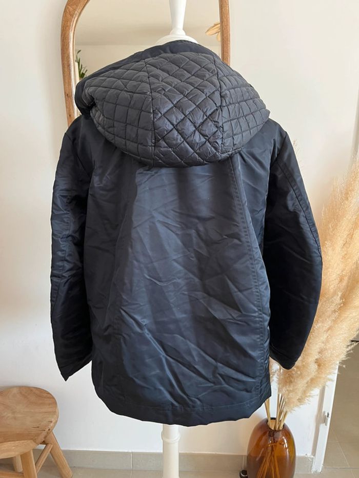 Veste matelassée bleue marine réversible Rivières de Lune - photo numéro 5