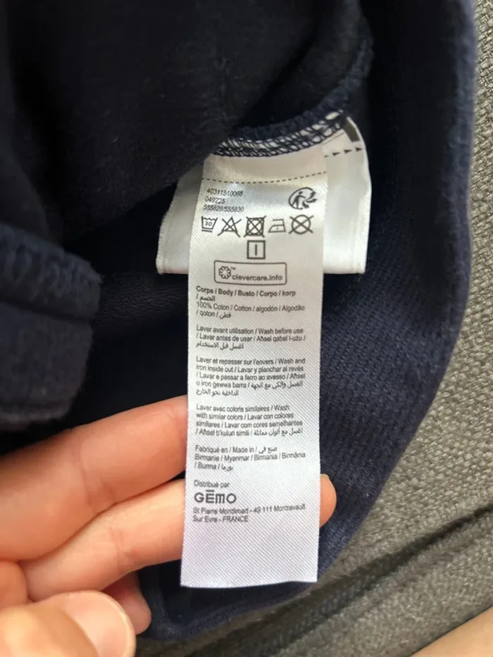 Veste bébé fille lulu castagnette, 24 mois bleu marine - photo numéro 4
