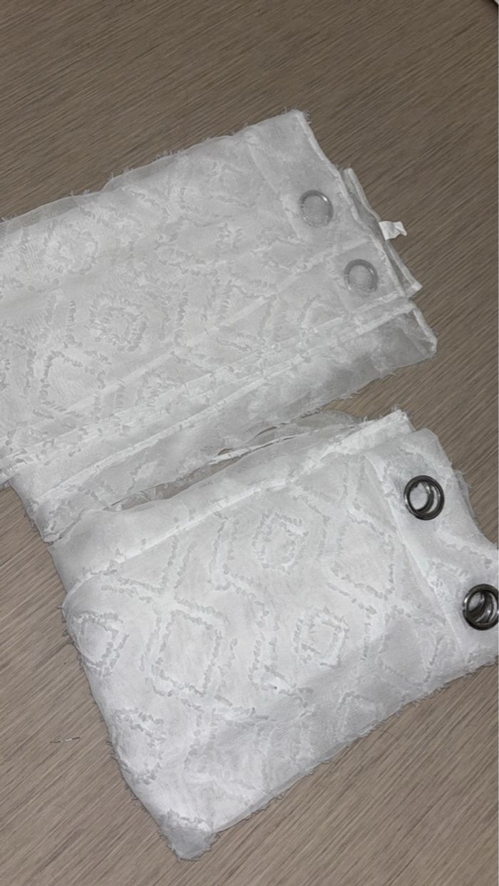 lot de 2 rideau - photo numéro 2