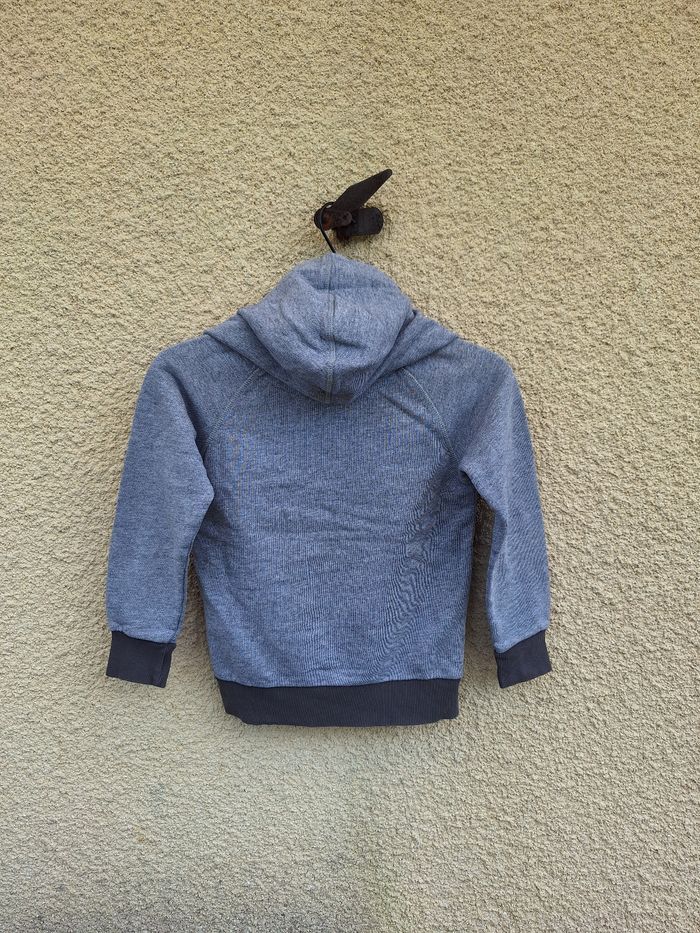 👔 Sweat à capuche avec col de chemise intégré Okaïdi 8 ans - photo numéro 8