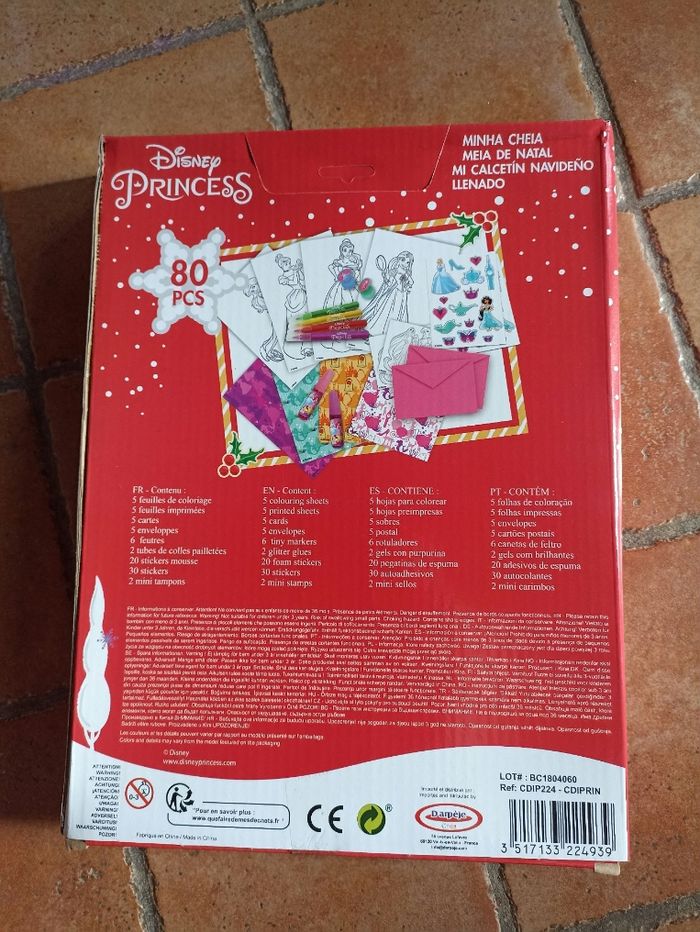 Bottes de Noël garnie princesse - photo numéro 2