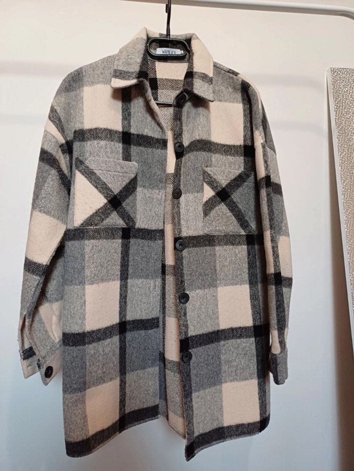Veste polaire à carreaux - photo numéro 6