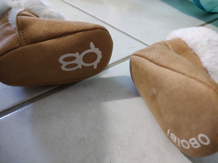 Chaussons hiver beige neuf - photo numéro 3