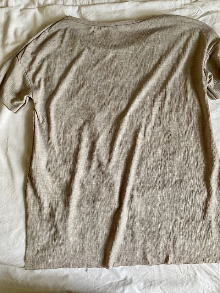 T Shirt Zara gris - photo numéro 5