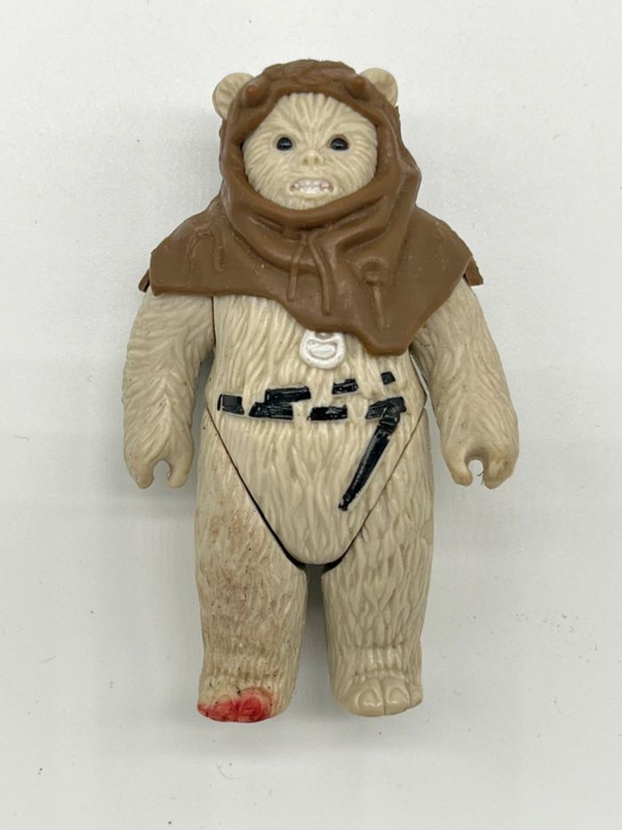 Figurine star wars Vintage Ewok Chief Chirpa 1983 Kenner