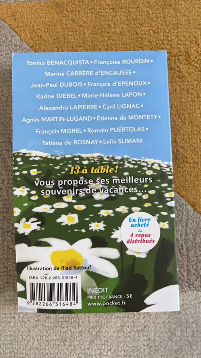 13 à table 1 livre = 1 repas Riad Sattouf - photo numéro 3