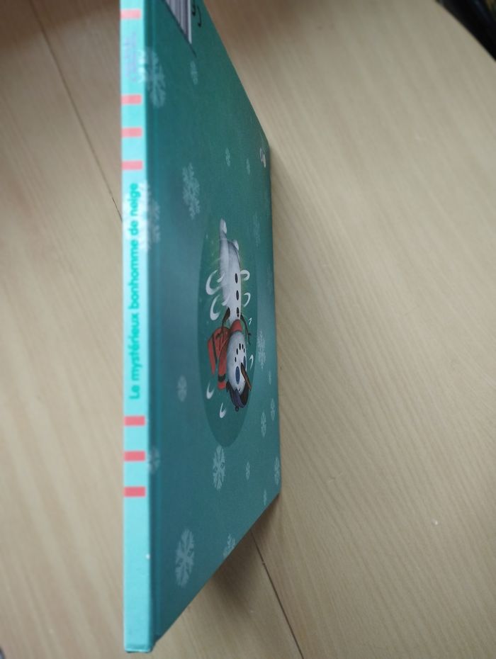 Livre enfants Le mystérieux bonhomme de neige - photo numéro 3