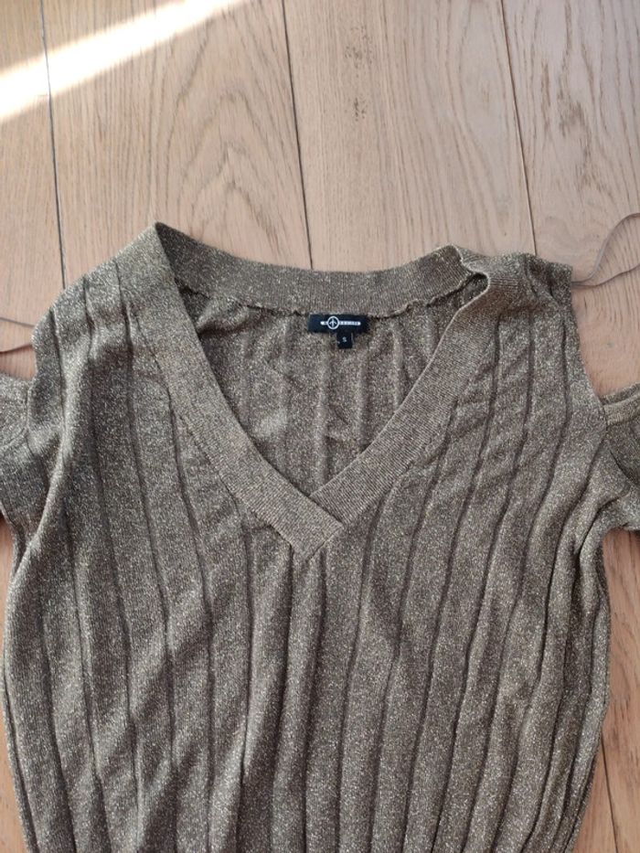 tshirt or paillettes - photo numéro 3