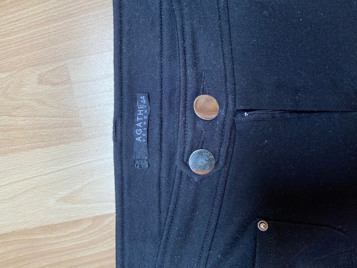 pantalon noire taille basse femme 44 - photo numéro 2
