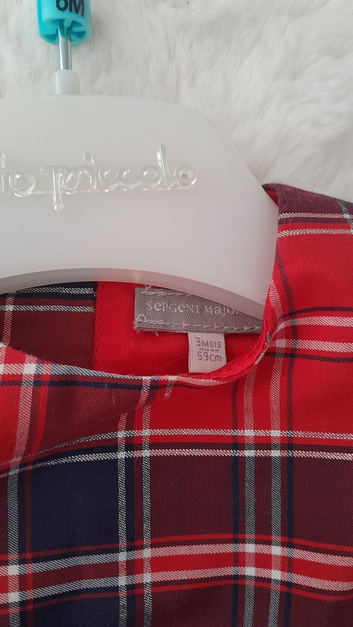 Robe de Noël sergent major 3 mois - photo numéro 3