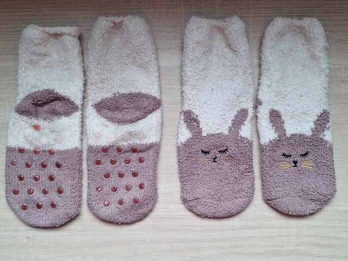 Chaussons-Chaussettes - Gémo - Pointure 23-26