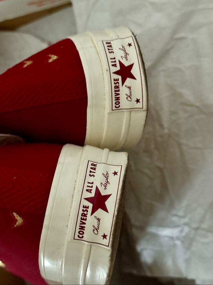 Converses bordeaux - photo numéro 6