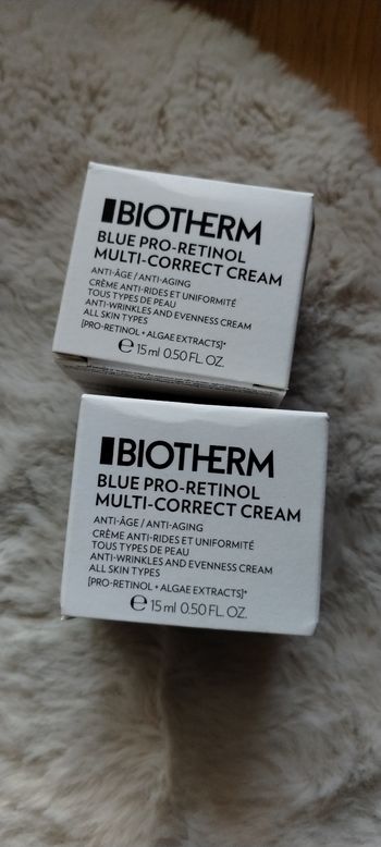 Crème rétinol biotherm