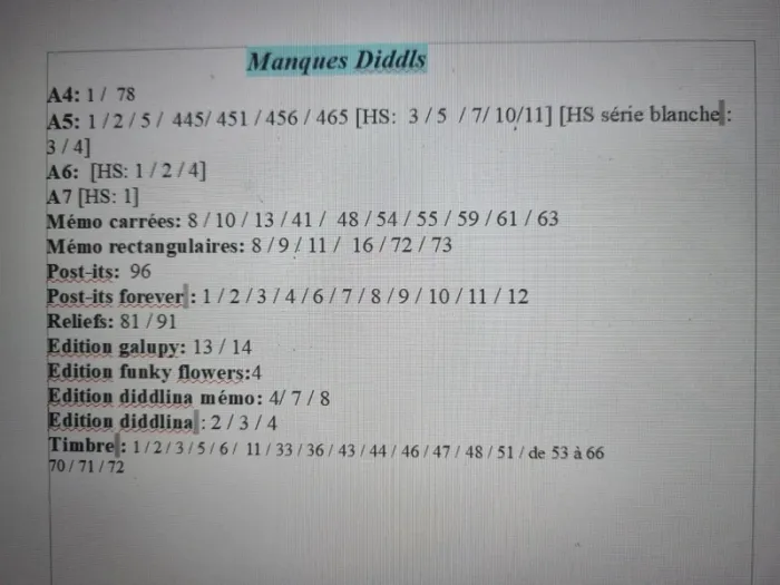 Recherche diddl
