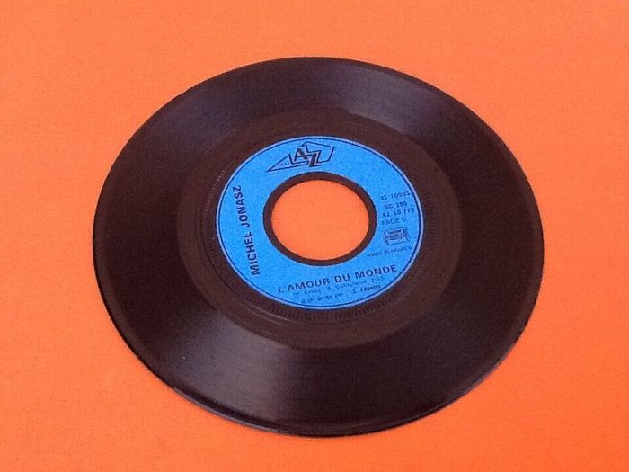 Vinyle 45 tours Michel Jonasz La Rencontre (1972) AZ SG380 - photo numéro 3