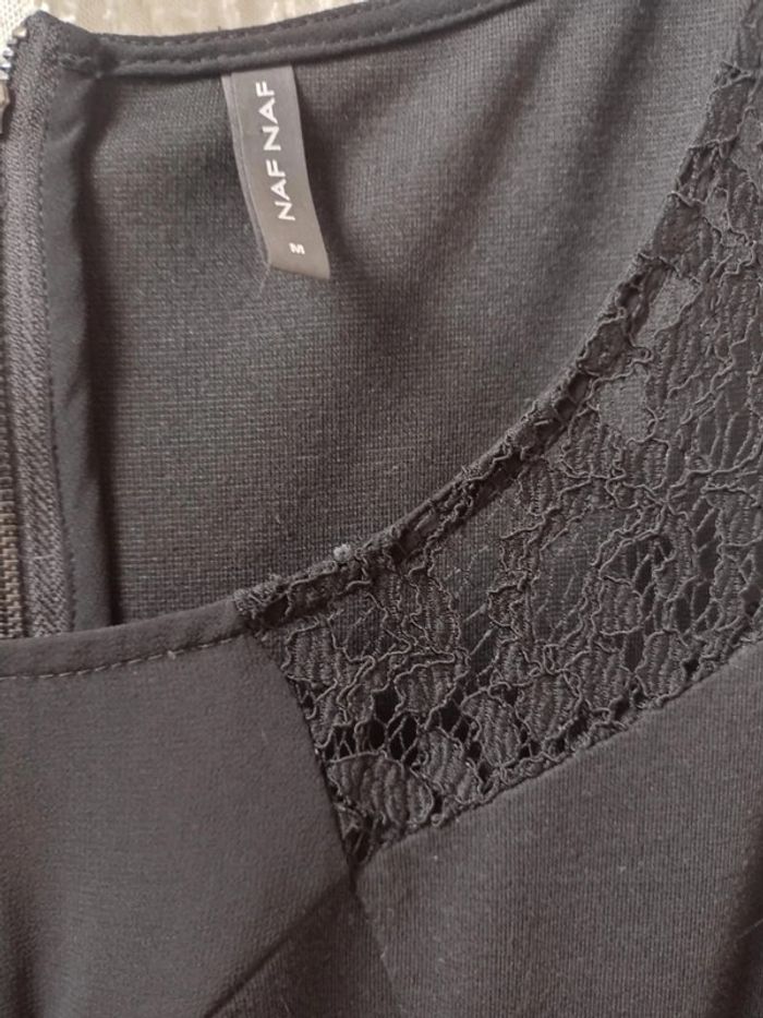 Robe noire femme taille M 36 Naf Naf - photo numéro 2