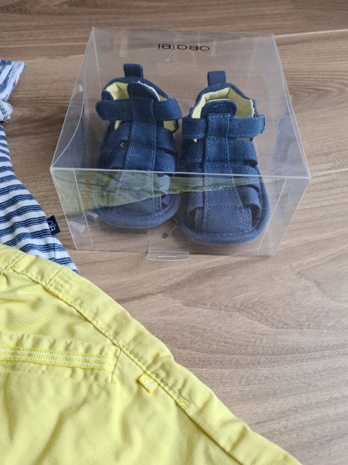 Ensemble obaibi 12 mois + chaussures bébé - photo numéro 3