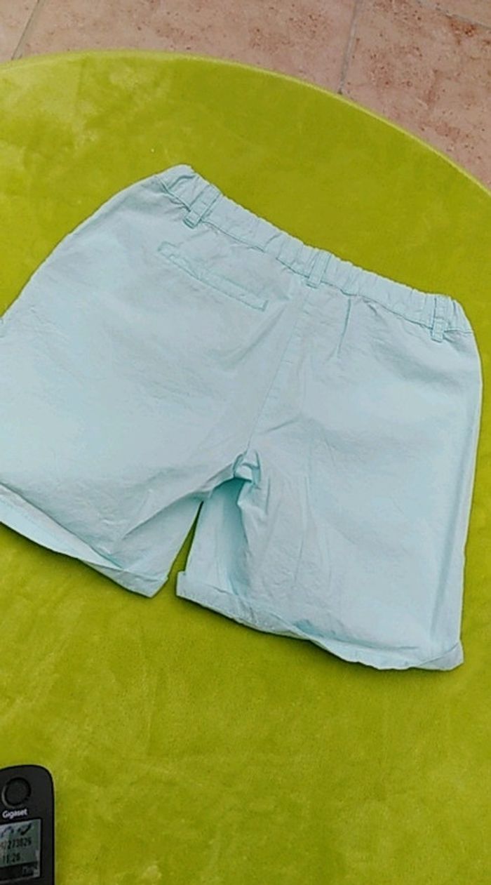 Short bleu turquoise Z 10 ans - photo numéro 3