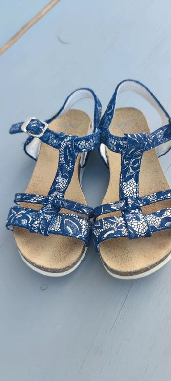 Sandales bleu marine