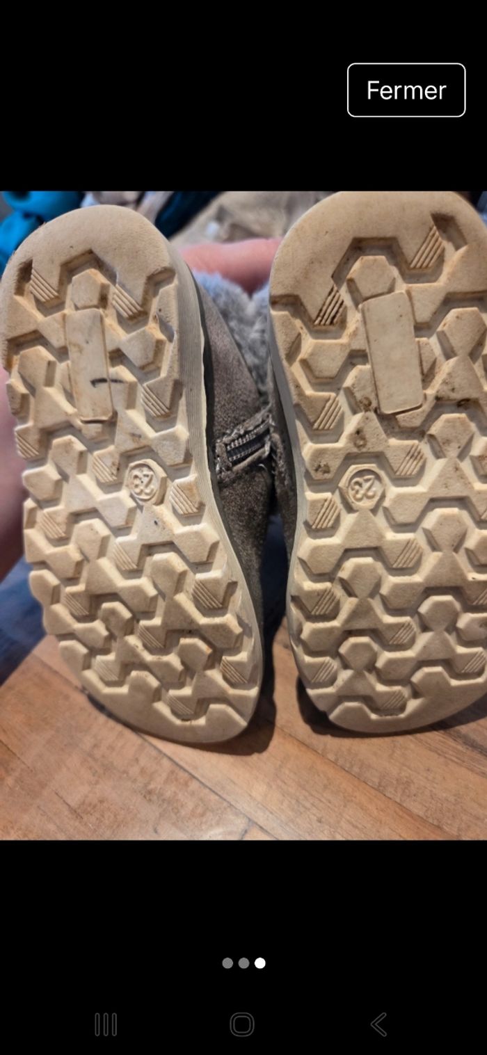 Boots fourrure chicco taille 23 - photo numéro 3