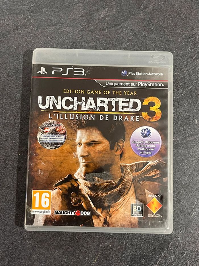 Jeux vidéos PS3 Uncharted 3 L'illusion De Drake