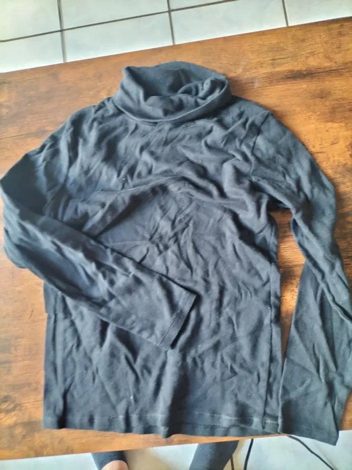 Tshirt col roulé