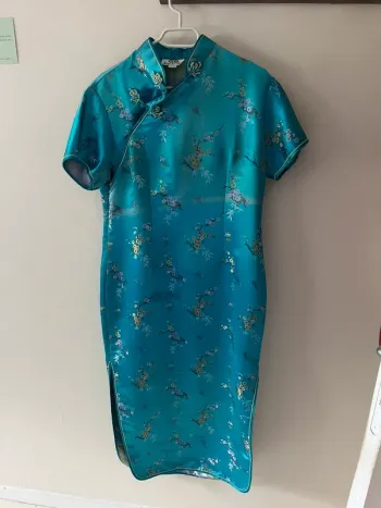 Robe longue style chinois