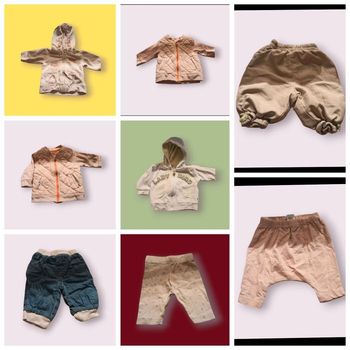 Lot de vêtements fille 1 mois 