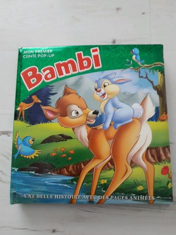 Livre Bambi Mon premier conte pop-up