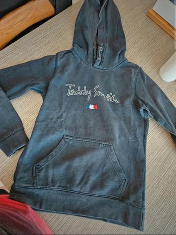 Pull à capuche teddy Smith 10 ans