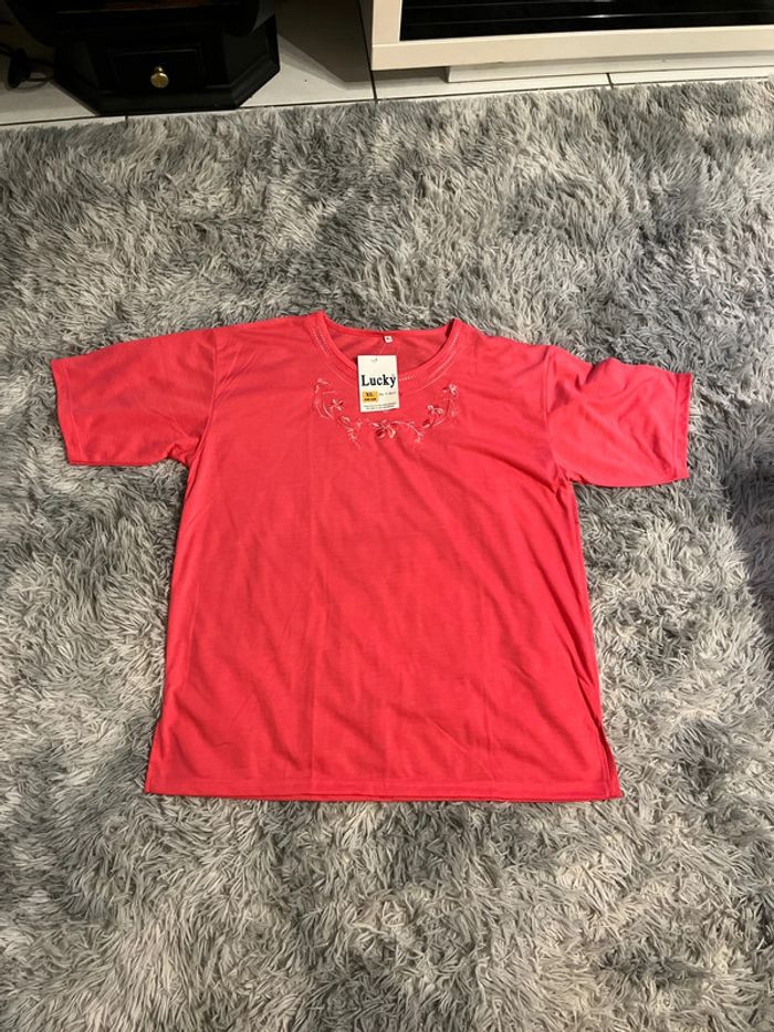 TEE shirt haut orange