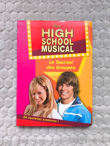 Livre la bibliothèque rose - High School Musical le tournoi des groupes
