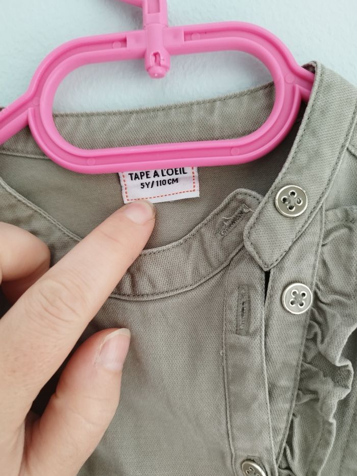 Combinaison pantalon tape à l'oeil fille 5 ans - photo numéro 8
