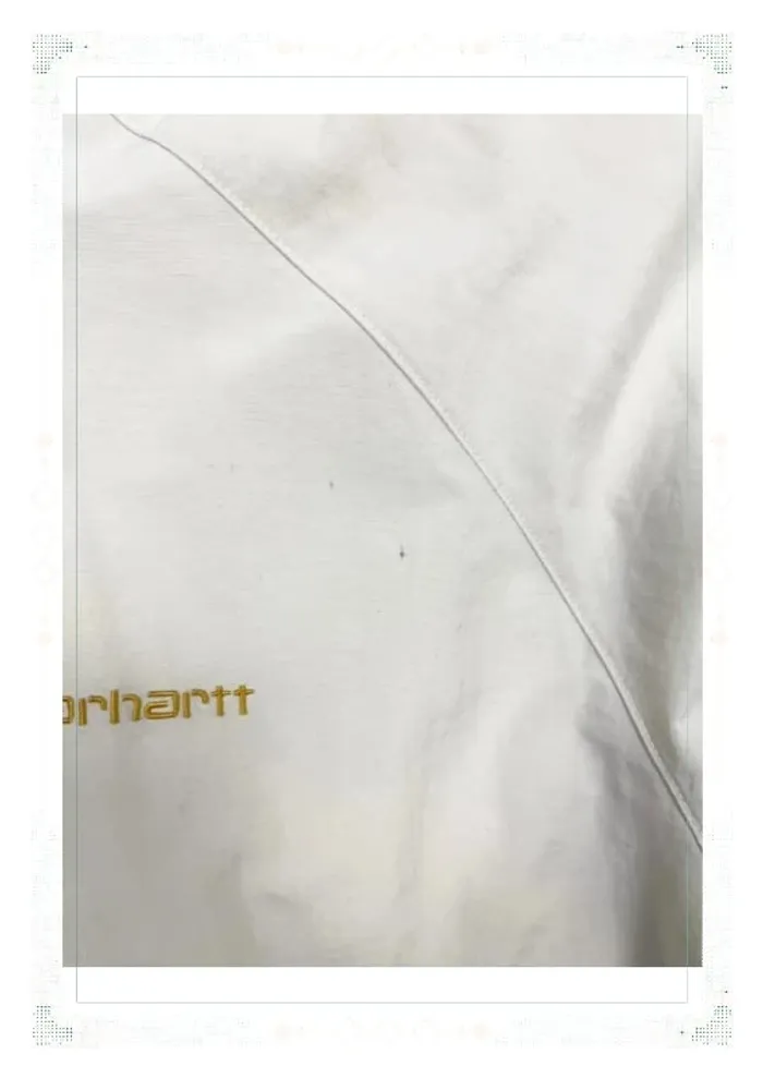 Carhartt veste coupe-vent blanche homme taille M avec détails de style - photo numéro 11