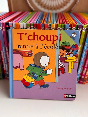 Livre Tchoupi rentre à l’école 
