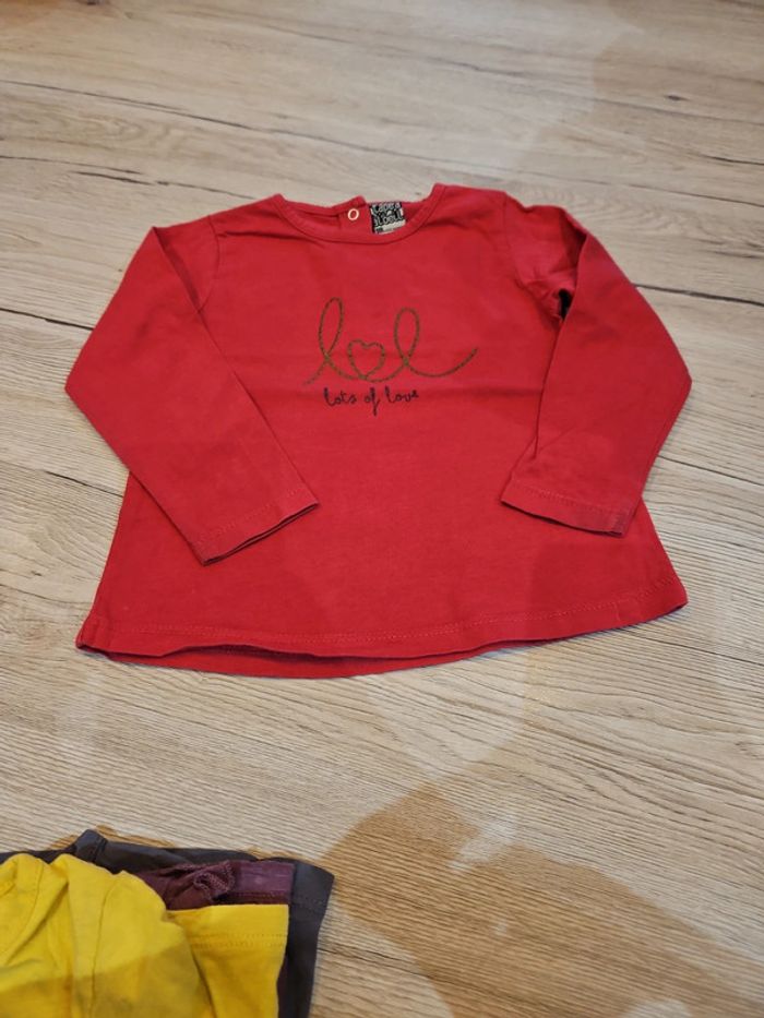 Lot de 4 t shirt ML 18 mois TAO - photo numéro 8