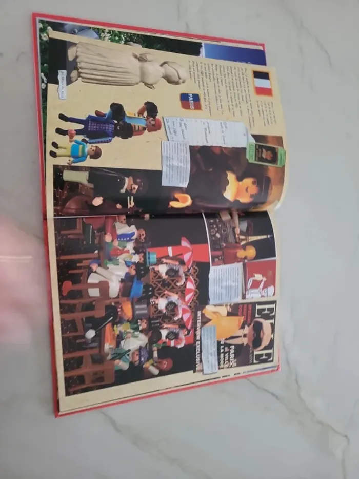 Livre Mon tour du monde avec Playmobil - photo numéro 6