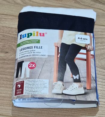 Leggins fille - Taille 4-6 ans (110/116)