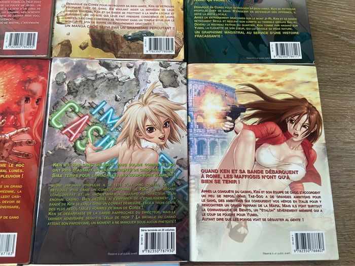 Lot de 10 manga sun ken rock - photo numéro 10