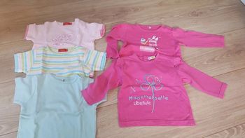 Lot de tee shirts 18 mois fille