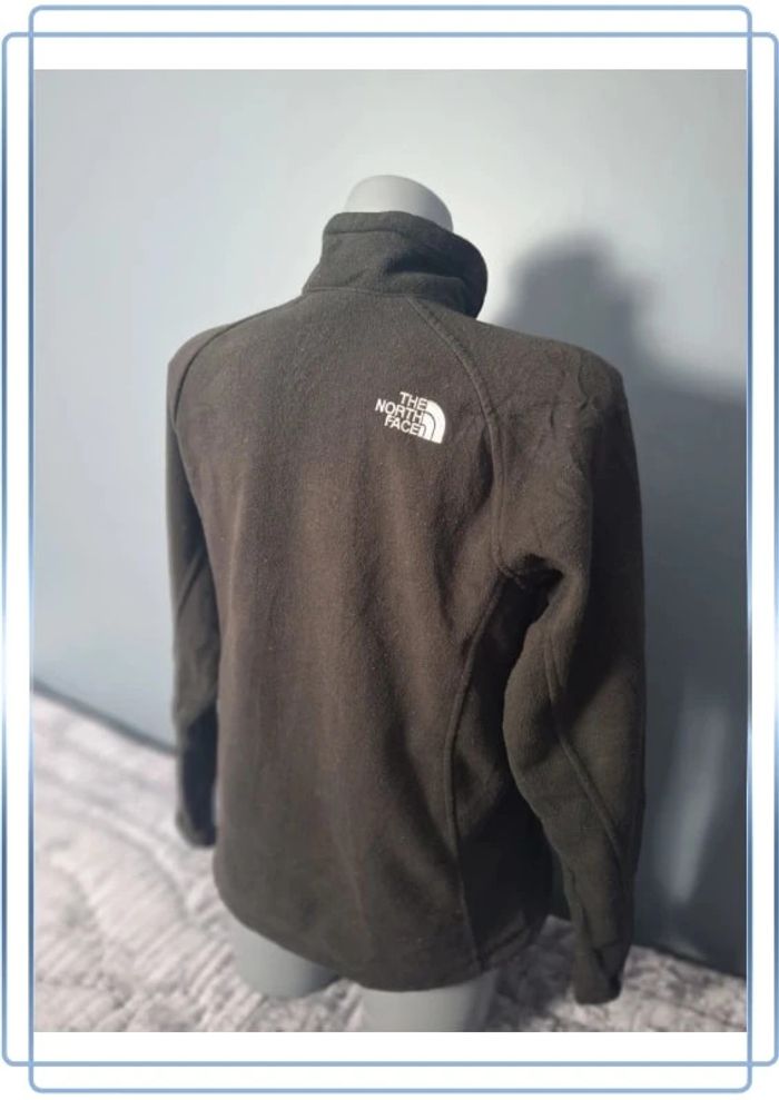 Veste polaire full zip the north face femme / taille S / noire / logo brodé - photo numéro 9