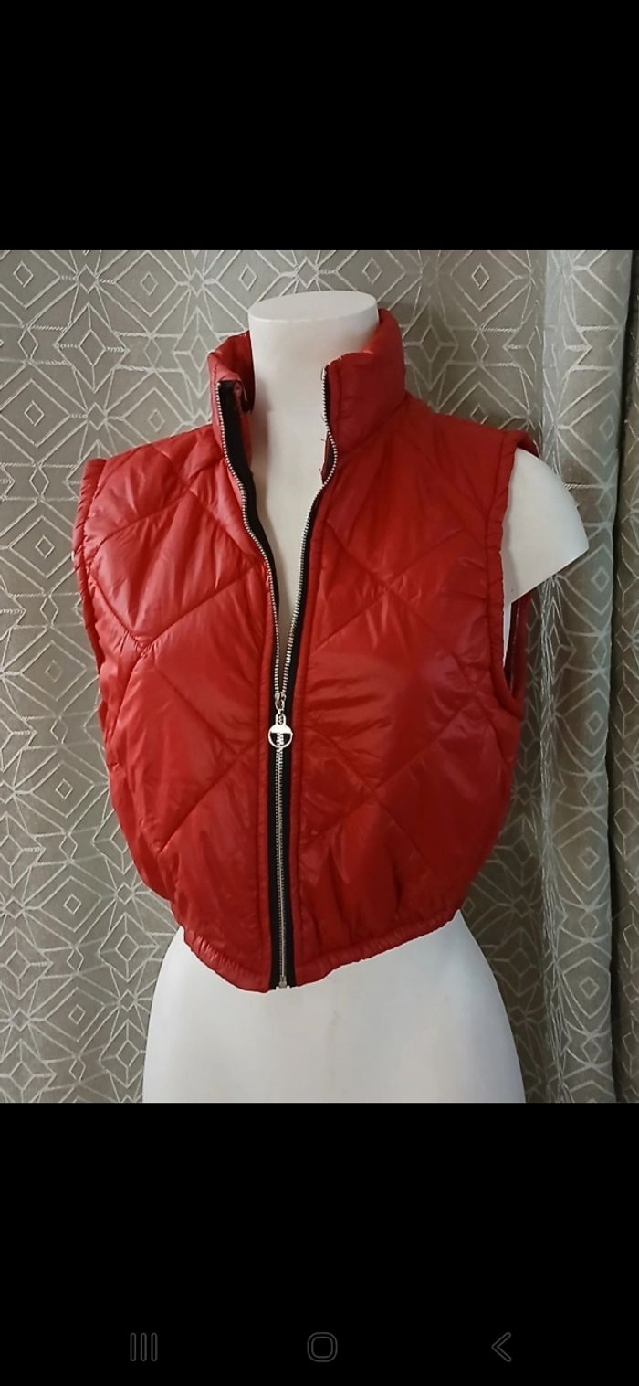 Belle petite doudoune sans manches - photo numéro 7