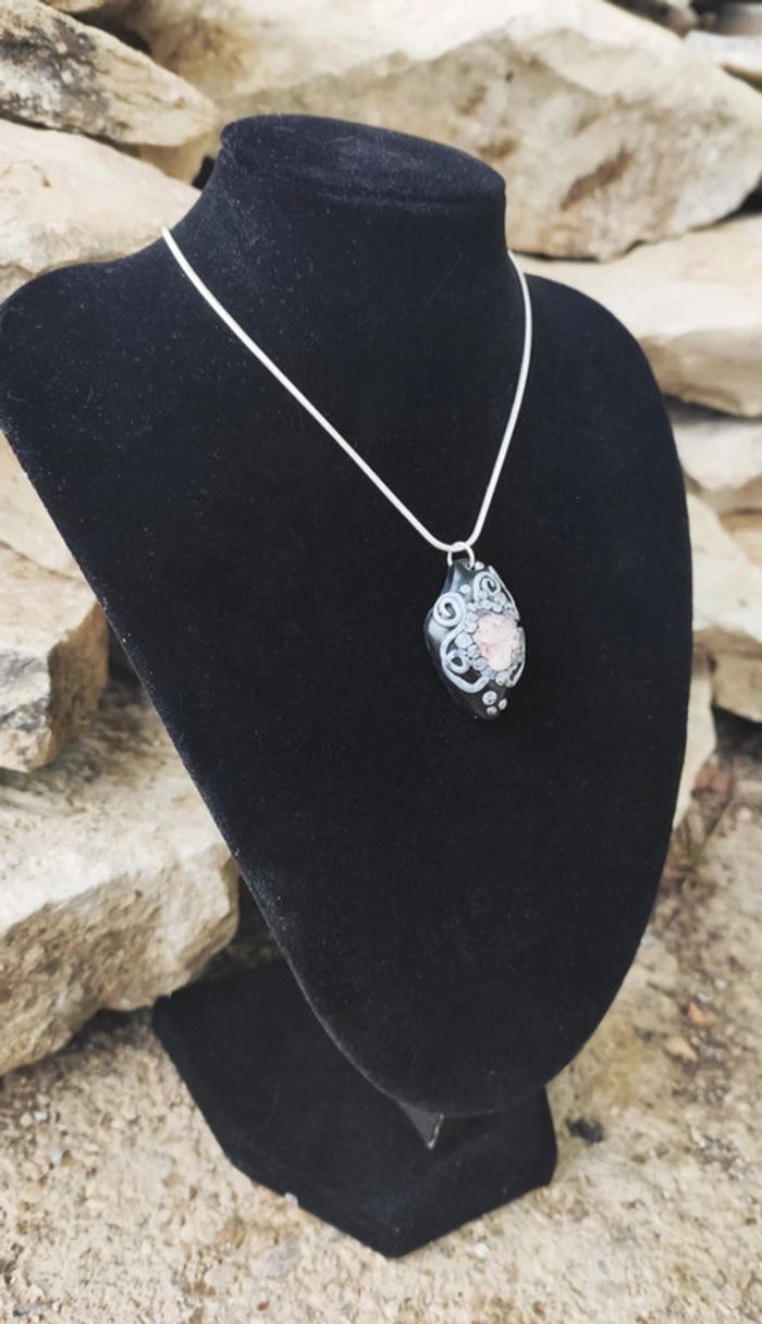 Collier pierre semi précieuse - photo numéro 4