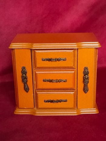 Ancienne boite à bijoux en bois ( n°1)