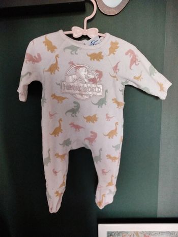Pyjama Jurassic Park - 3 mois