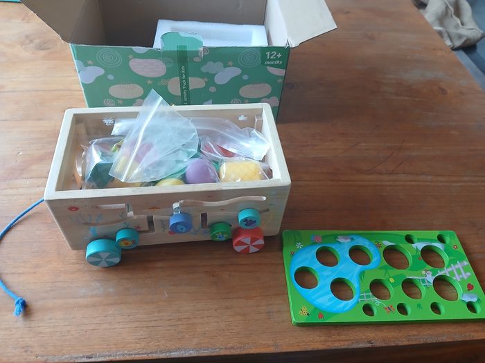 Jeu d'éveil en bois - photo numéro 8