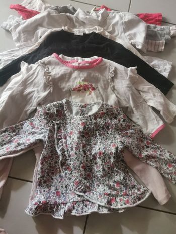 Petit lot vêtement 23 pieces fille
